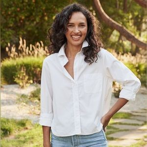 Frank & Eileen Silvio Button-Up in White